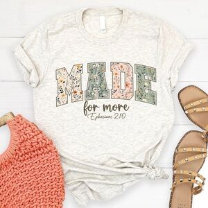 Made for More Floral Graphic Tee